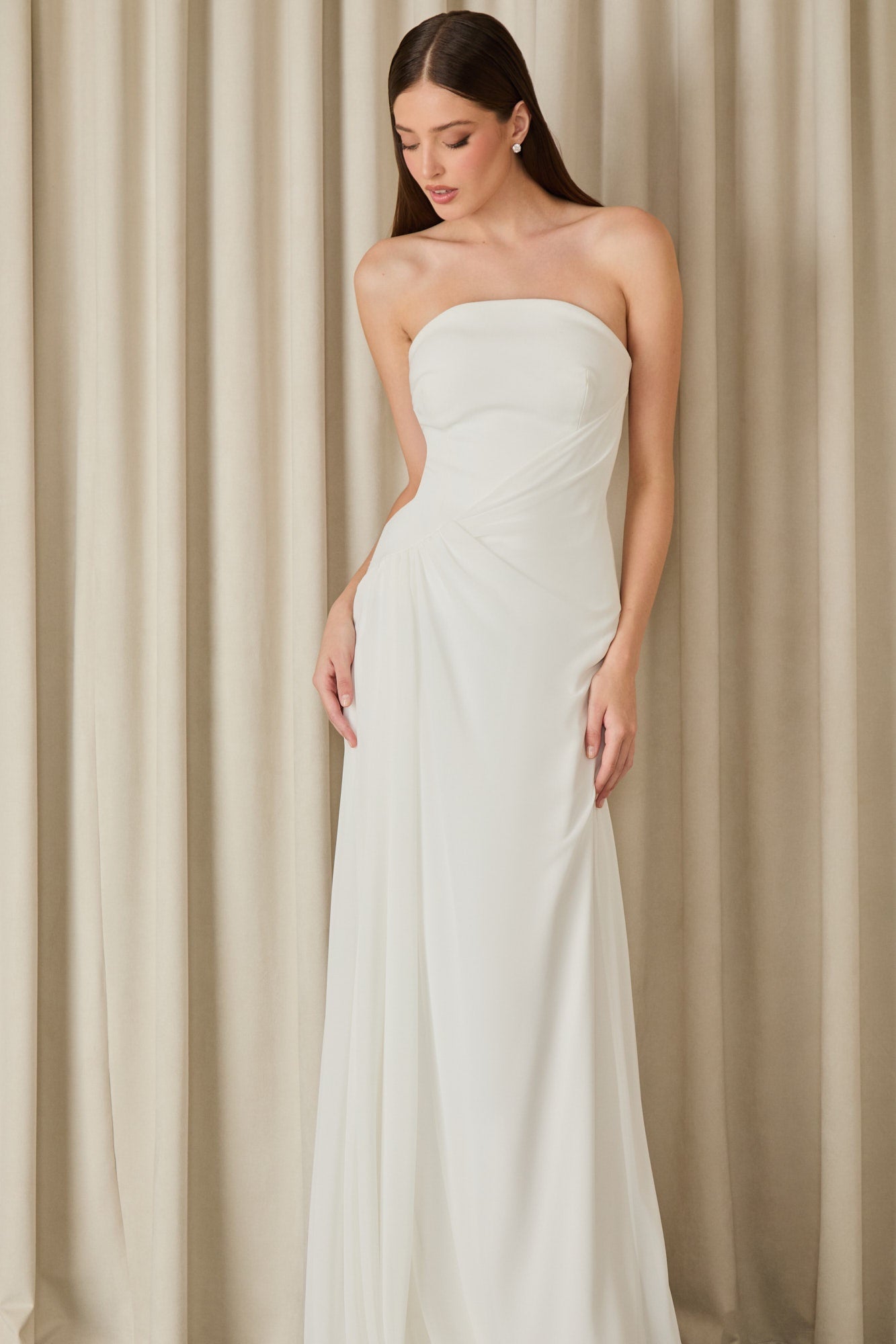 VESTIDO LONGO RUBY CREPE COLEÇÃO INVERNO 26