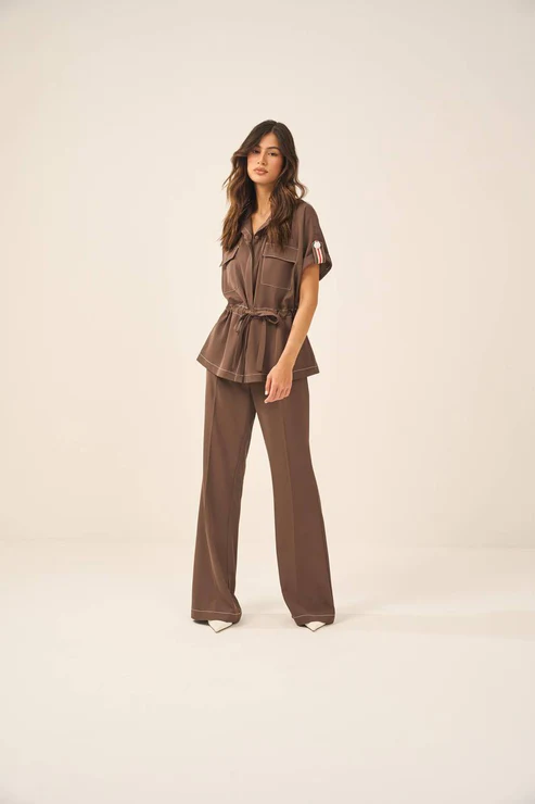 CALÇA CREPE PESPONTO COLEÇÃO INVERNO 25