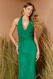 VESTIDO LONGO DRAPEADO BOTÕES COLEÇÃO VERÃO 26