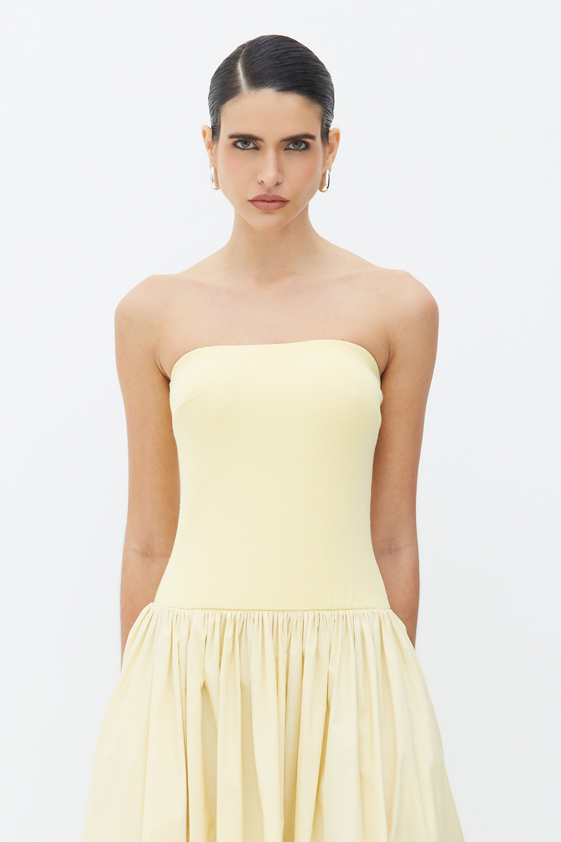 VESTIDO MIDI TOMARA QUE CAIA SAIA AMPLA E BOLSOS COLEÇÃO VERÃO 26