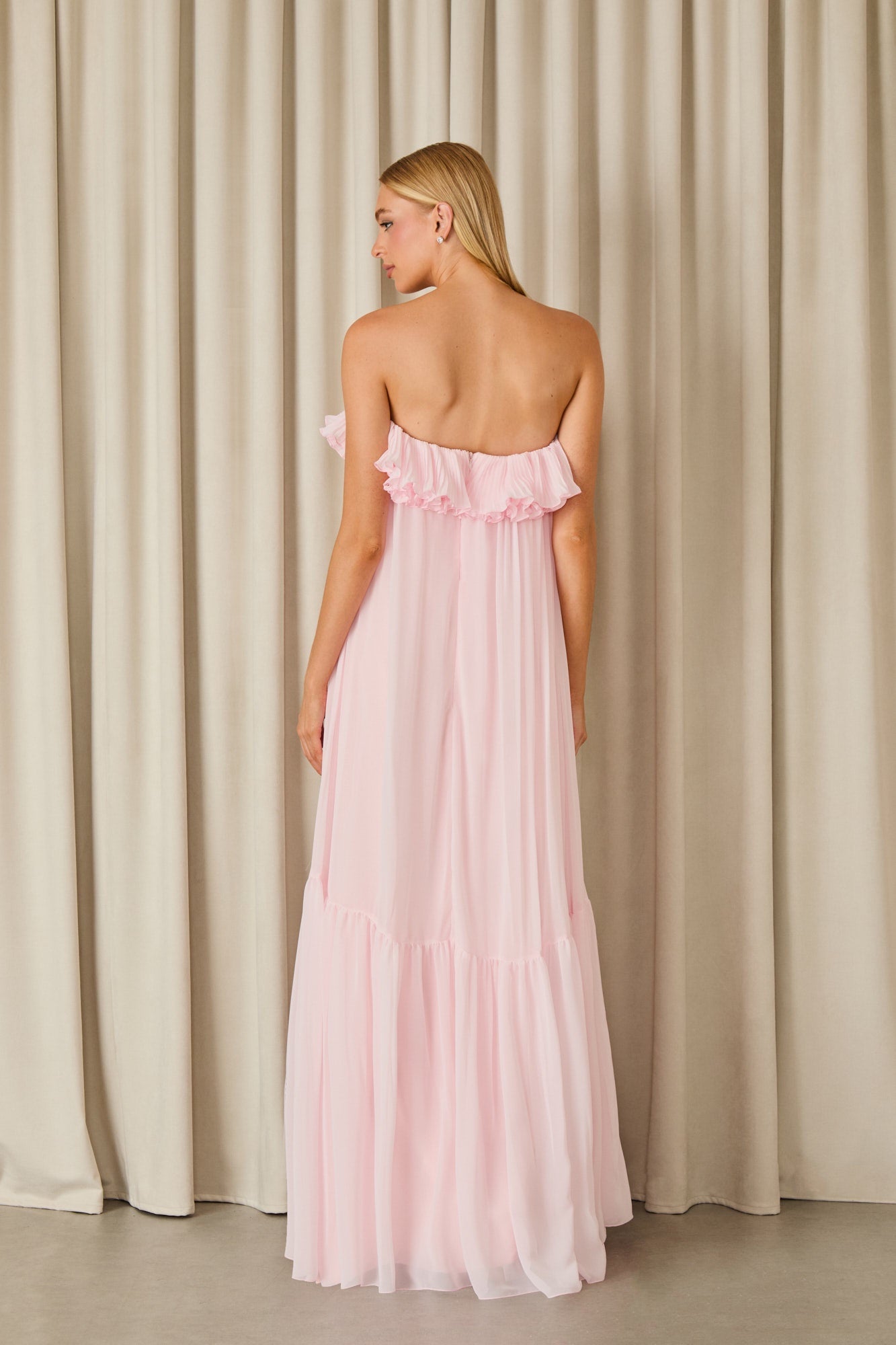 VESTIDO LONGO MANUELA TOMARA QUE CAIA COLEÇÃO INVERNO 26