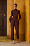 CALÇA CLASSICA PREGAS COLEÇÃO INVERNO 26