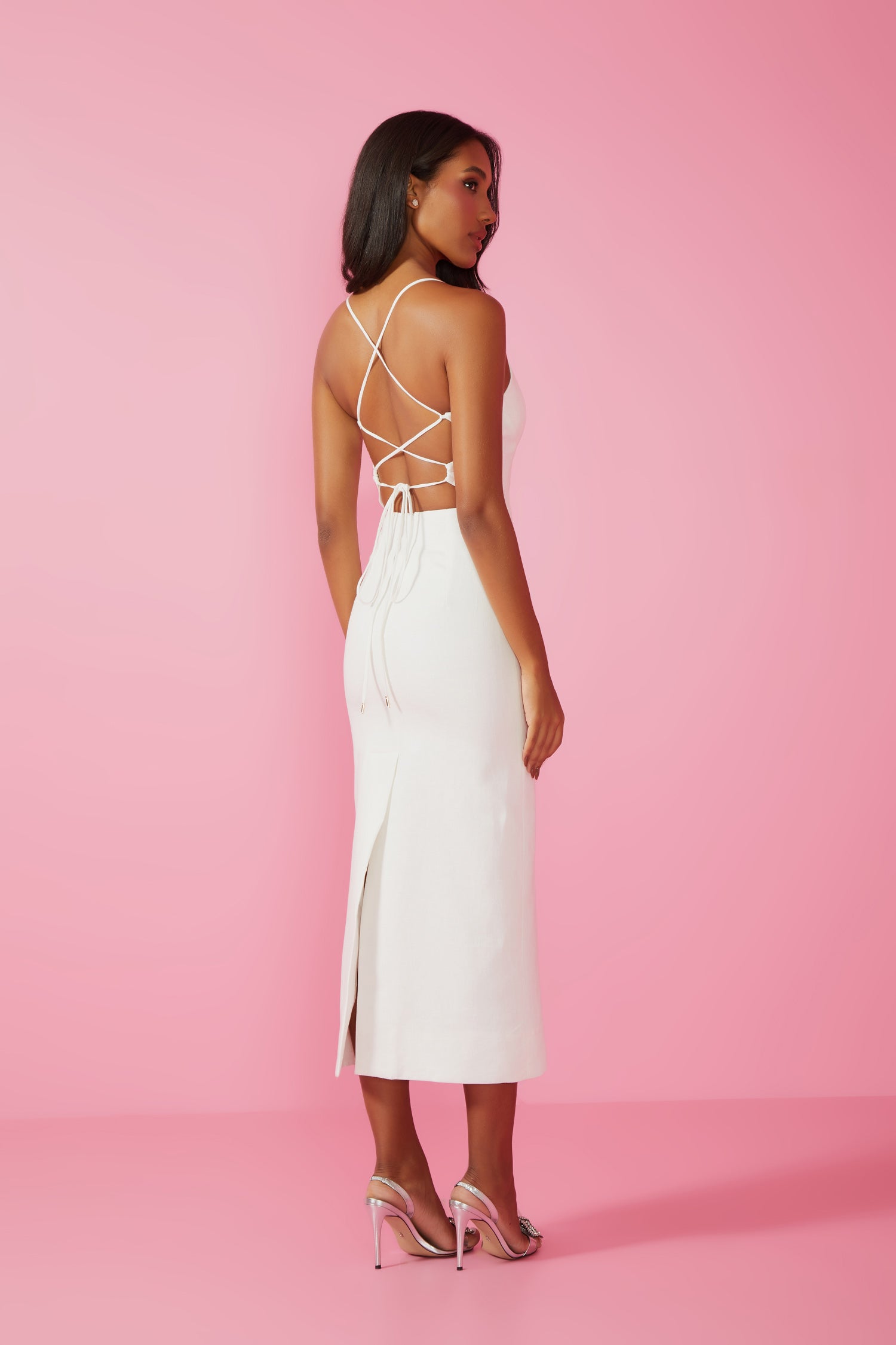 VESTIDO MIDI CRISTAL COLEÇÃO VERÃO 24