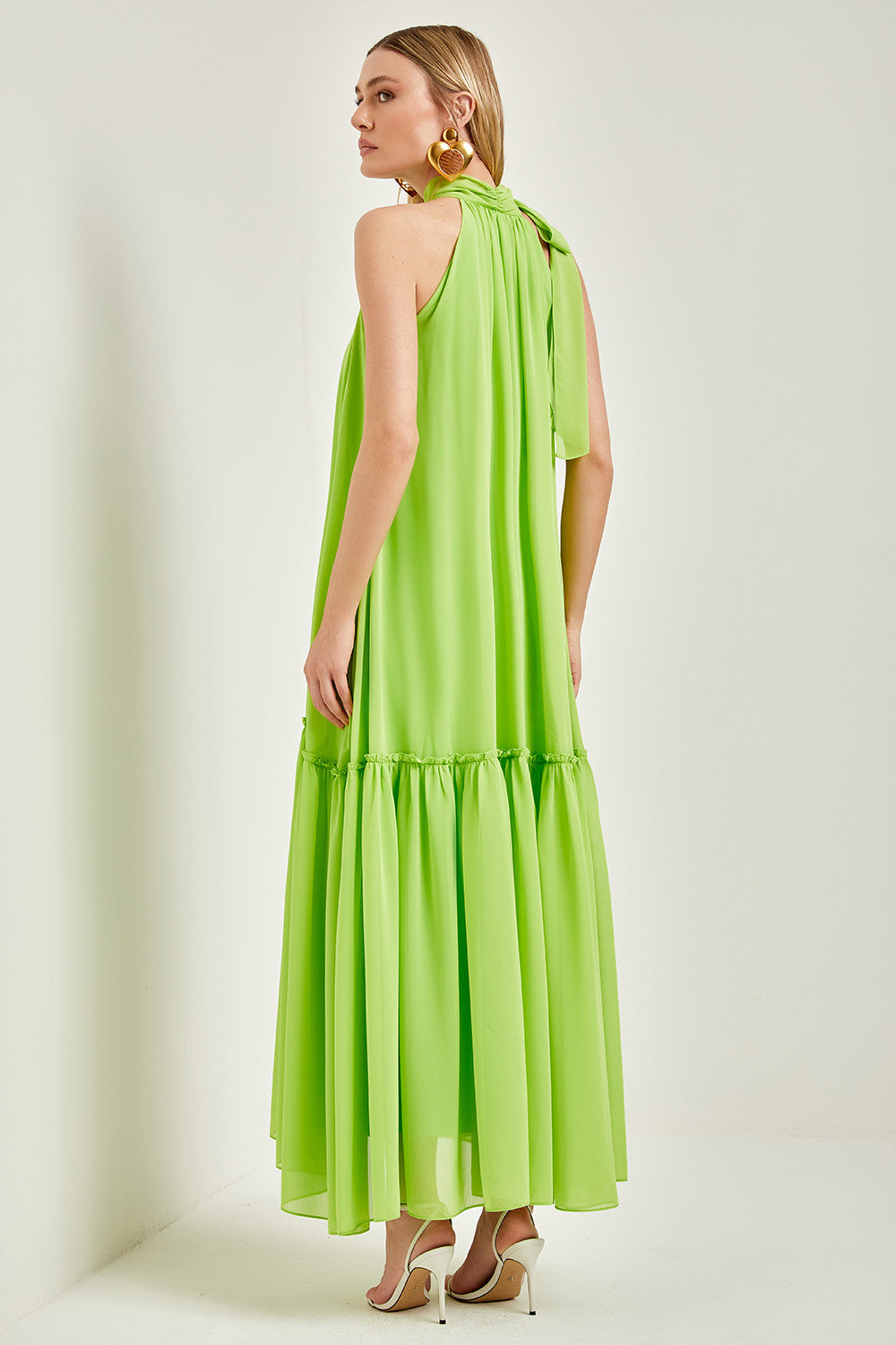 VESTIDO LONGO NÓ COLEÇÃO VERÃO 24
