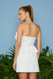 VESTIDO CURTO NICOLE FLOR COLEÇÃO VERÃO 26