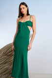 VESTIDO MIDI JERSEY DETALHE DECOTE COLEÇÃO ALTO VERÃO 26