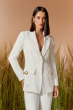 BLAZER DETALHE METAL BOLSO COLEÇÃO VERÃO 26