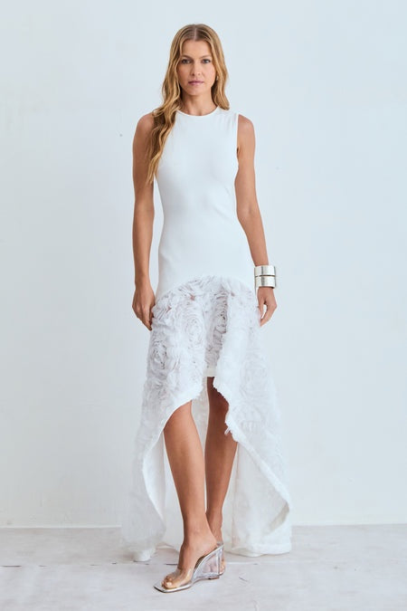 VESTIDO MULLET COM BARRA EM RENDA COLEÇÃO INVERNO 26