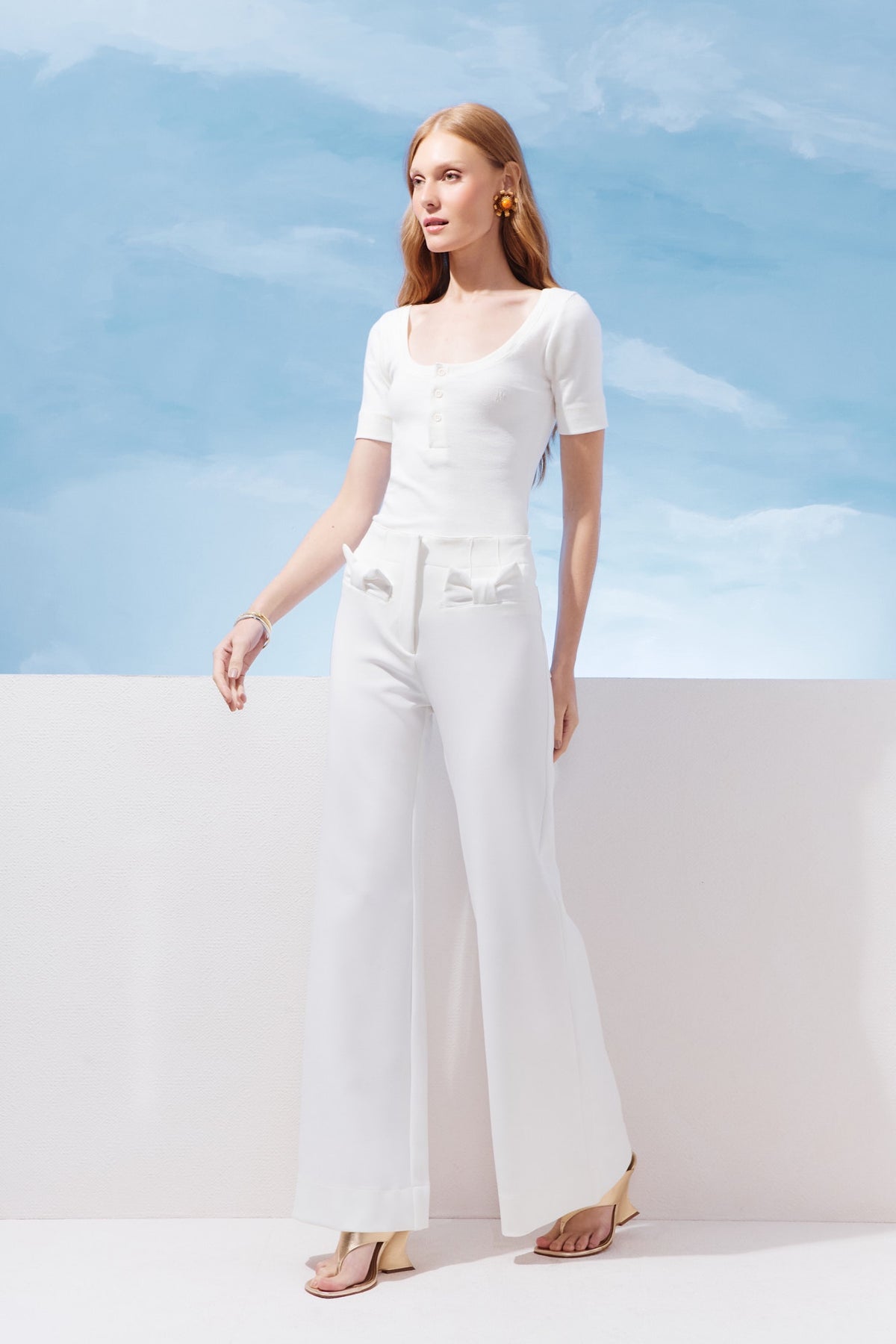 CALÇA BOLSO LAÇO COLEÇÃO VERÃO 27