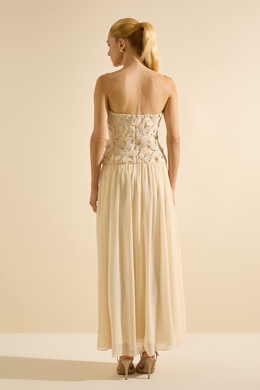 VESTIDO LONGO MARINA COLEÇÃO VERÃO 26