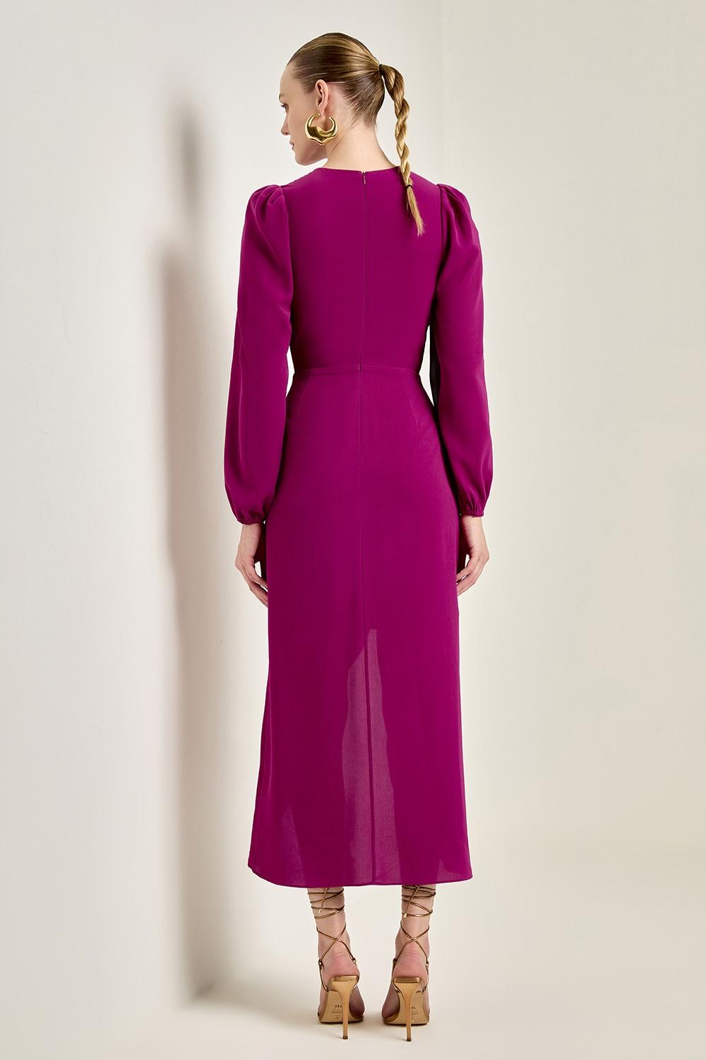 VESTIDO MIDI LUMIERE COLEÇÃO INVERNO 24