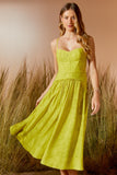 VESTIDO MIDI RECORTES CORSET COLEÇÃO VERÃO 26