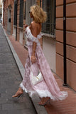 VESTIDO MIDI EM RENDA COM DETALHES ALCAS E DECOTE COLEÇÃO INVERNO 26