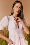 VESTIDO MIDI PALA CINTURA COLEÇÃO VERÃO 26