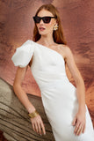 VESTIDO MIDI DETALHE OMBRO COLEÇÃO ALTO VERÃO 26
