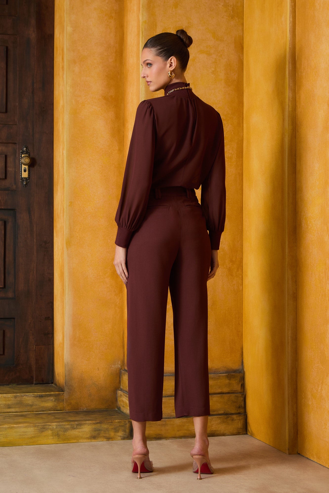 CALÇA CLASSICA PREGAS COLEÇÃO INVERNO 26