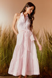 VESTIDO MIDI CHEMISE LE ROSE COLEÇÃO VERÃO 26