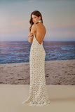 VESTIDO LONGO VALENTINA CROCHET PAETE COLEÇÃO ALTO VERÃO 25
