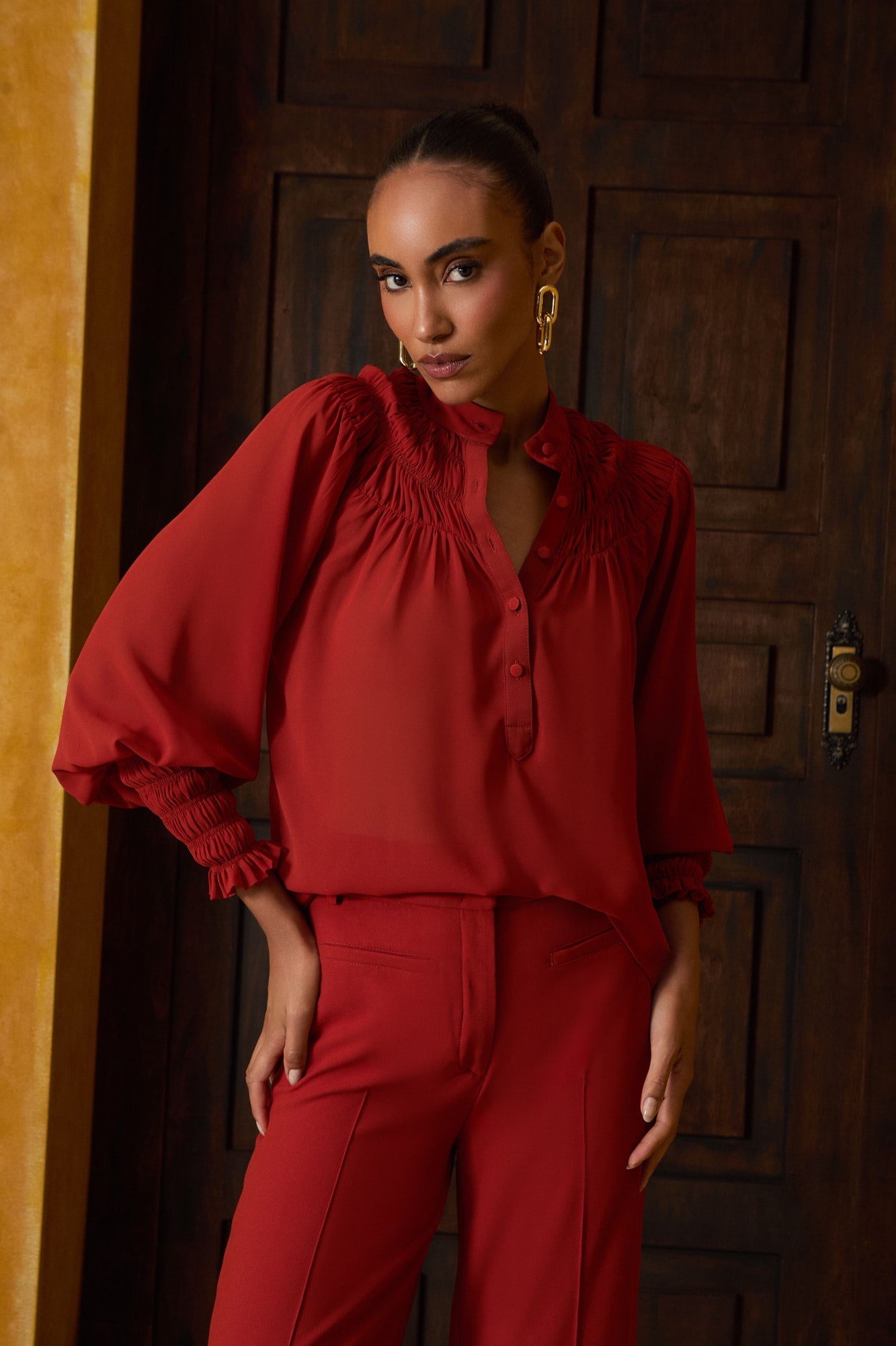 BLUSA GOLA FRANZIDA COLEÇÃO INVERNO 26