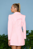 VESTIDO CURTO FLORENCE BLAZER COLEÇÃO VERÃO 26