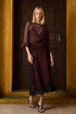 SAIA MIDI DETALHE RENDA COLEÇÃO INVERNO 26