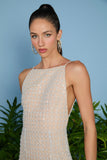 VESTIDO LONGO IZA TULE BORDADO COLEÇÃO VERÃO 26