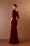 VESTIDO LONGO FENDA DECOTE COLEÇÃO INVERNO 25