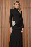 VESTIDO LONGO CATHERINE GOLA ALTA COLEÇÃO INVERNO 25