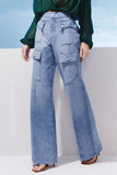 CALÇA JEANS RETA BOLSOS JEANS COLEÇÃO VERÃO 27