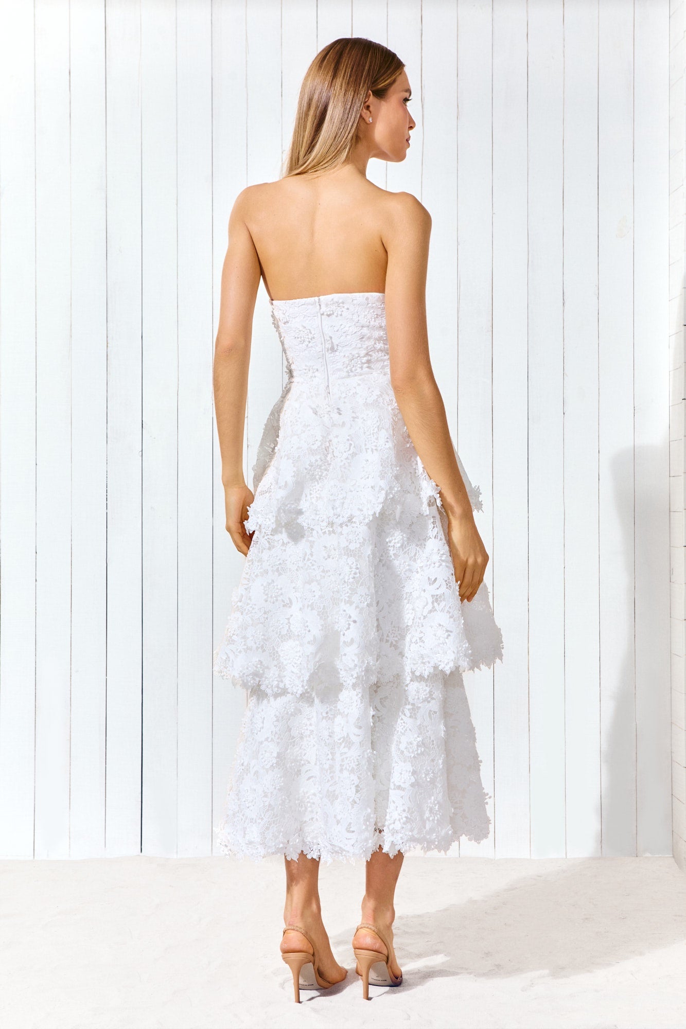 VESTIDO MIDI FLORENCE FLORES 3D COLEÇÃO ALTO VERÃO 27
