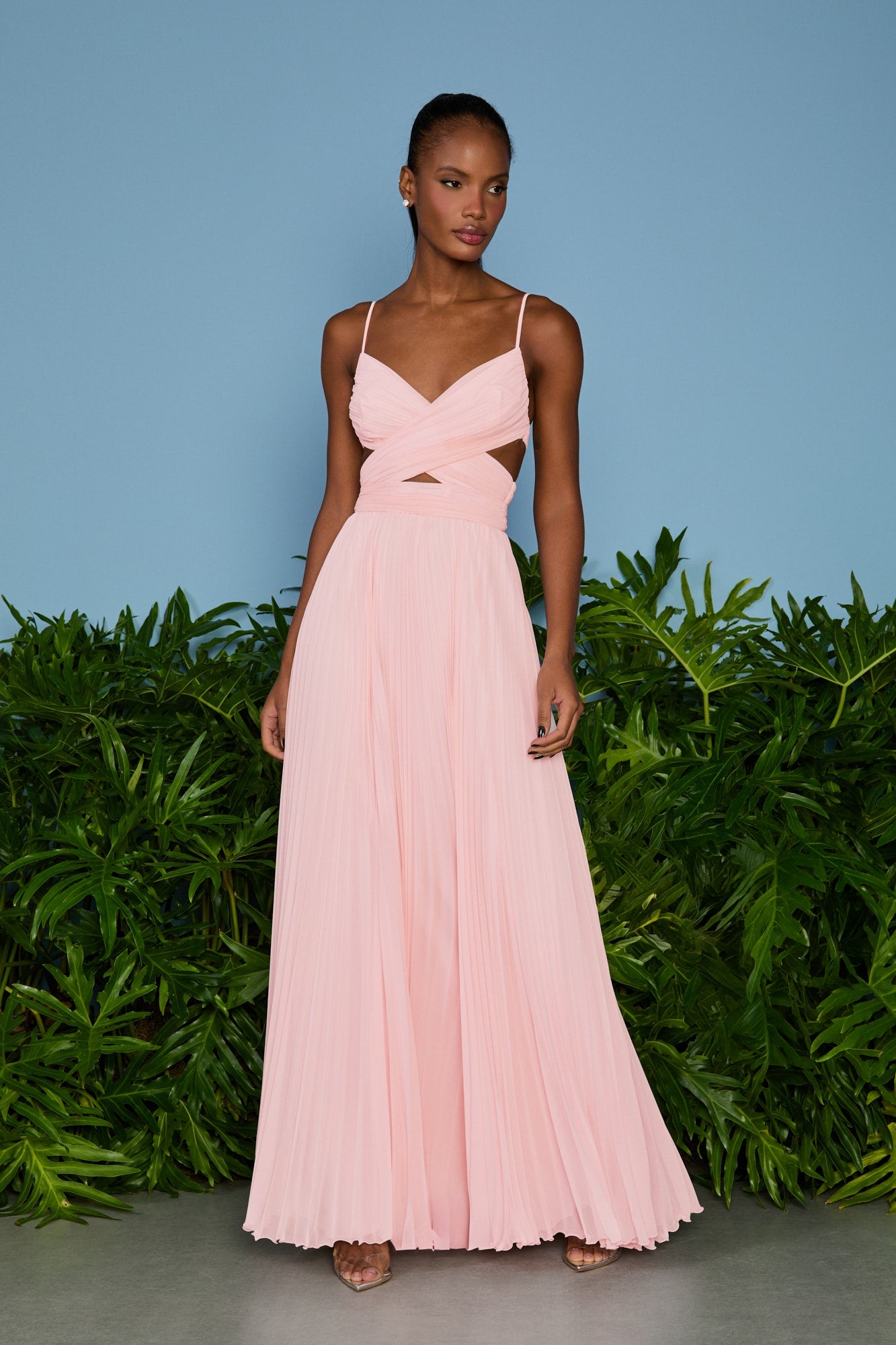 VESTIDO LONGO SUSI TRANSPASSADO COLEÇÃO VERÃO 26