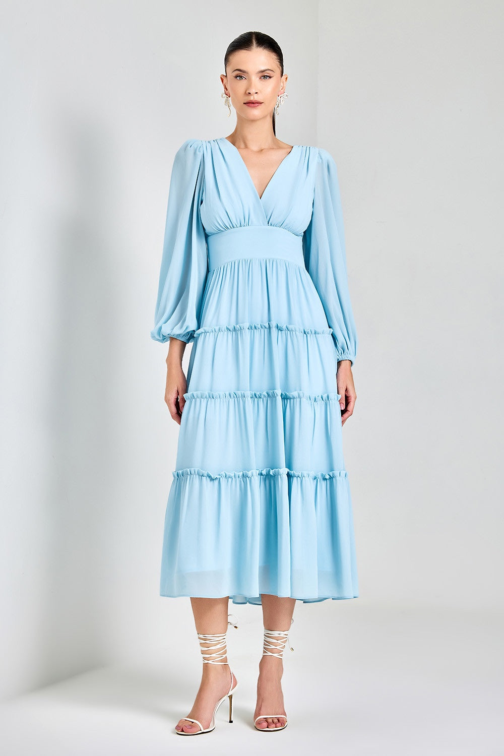 VESTIDO MIDI VALENTINA COLEÇÃO VERÃO 26