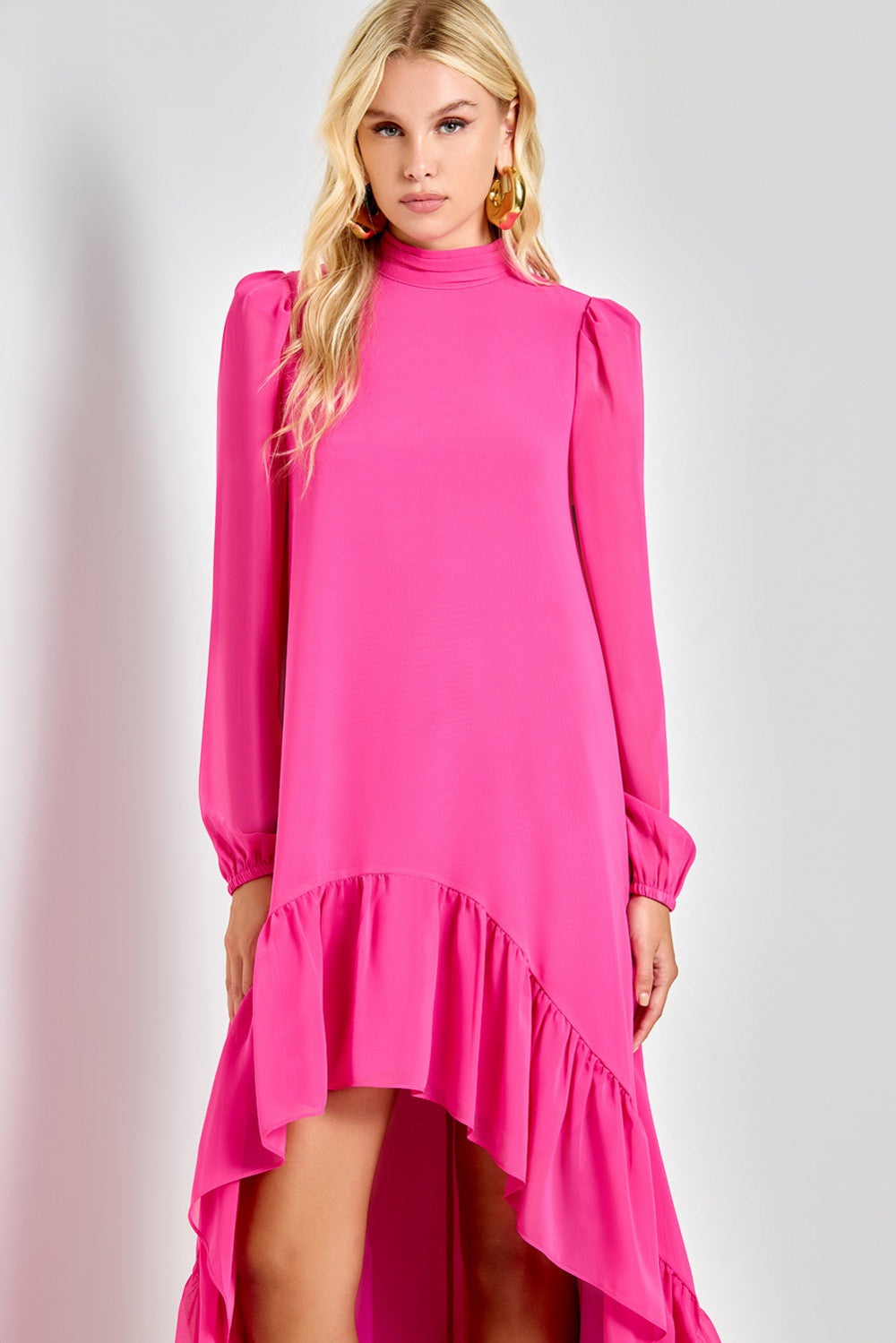 VESTIDO MULLET MANGA LONGA COLEÇÃO VERÃO 26