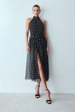 VESTIDO MIDI FRENTE UNICA POÁ COLEÇÃO VERÃO 26
