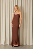 VESTIDO MIDI CATARINA RENDA BARRA COLEÇÃO INVERNO 26
