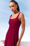 VESTIDO MIDI CLASSIC TELA FLOR COLEÇÃO VERÃO 27