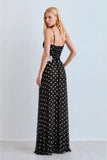 VESTIDO MIDI FLUIDO DECOTE V E DETALHE COLEÇÃO VERÃO 27