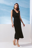 VESTIDO MIDI JERSEY DEGAGE COLEÇÃO VERÃO 27