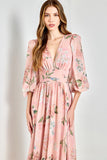 VESTIDO MIDI FLORAL DOS SONHOS COLEÇÃO VERÃO 26