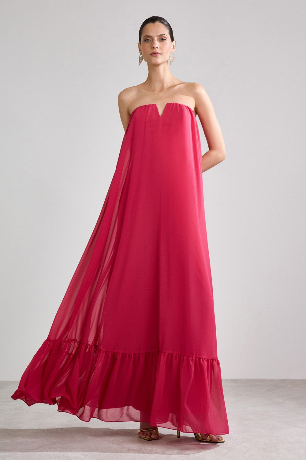 VESTIDO LONGO LILA COLEÇÃO VERÃO 26