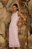VESTIDO MIDI BORDADO DELICADO COLEÇÃO ALTO VERÃO 24