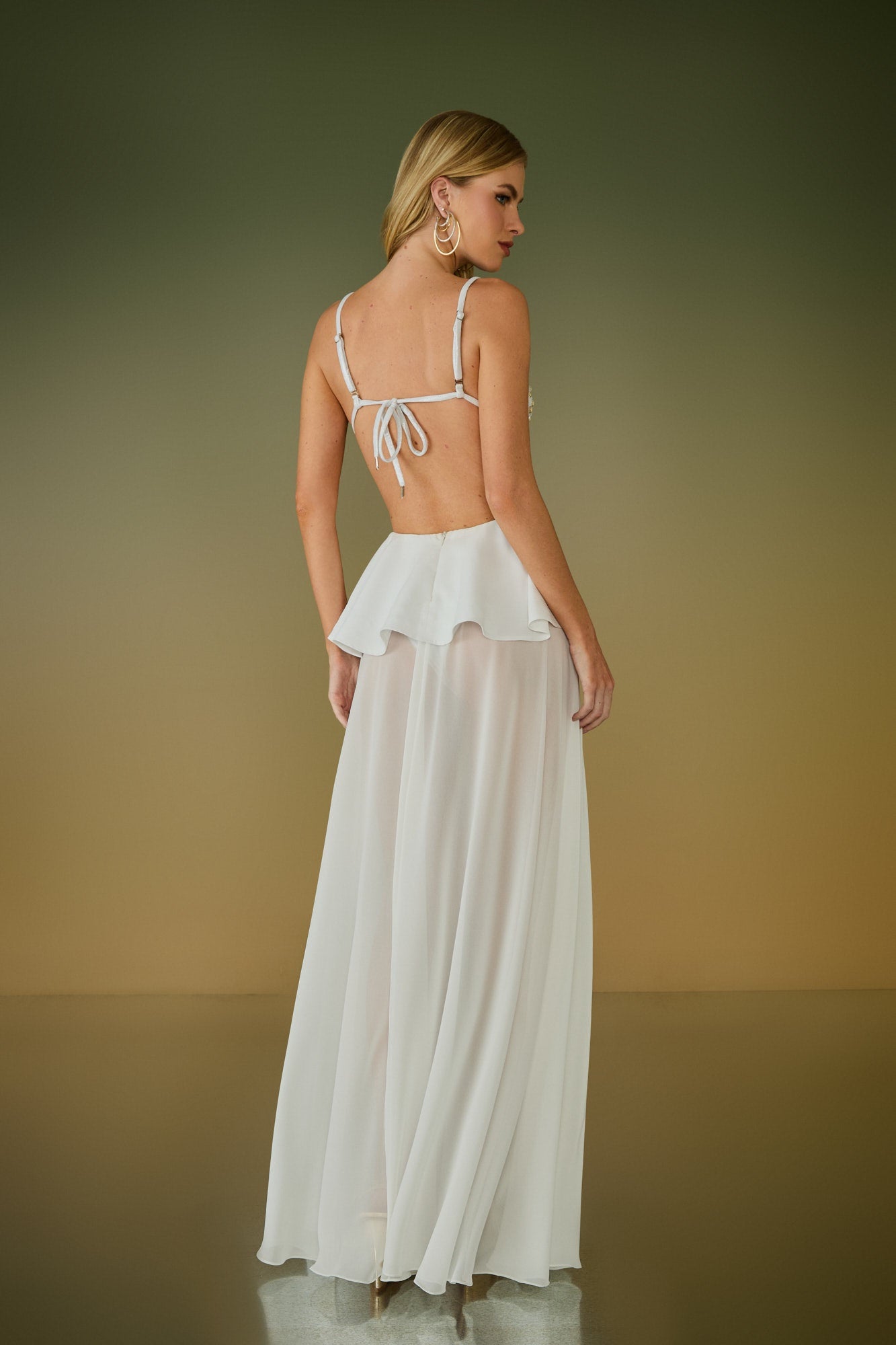 SAIA LONGA CLARA BASQUE COLEÇÃO ALTO VERÃO 26