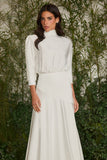 VESTIDO LONGO DIANA GOLA ALTA COLEÇÃO VERÃO 27
