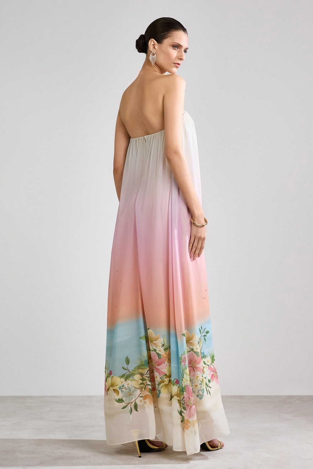 VESTIDO LONGO AMANHECER COLEÇÃO VERÃO 26