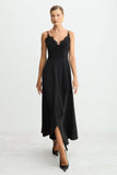 VESTIDO MIDI RENDA BUSTO COM SOBREPOSICAO SAIA COLEÇÃO INVERNO 26