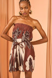 VESTIDO CURTO FRANZIDO COLEÇÃO VERÃO 26