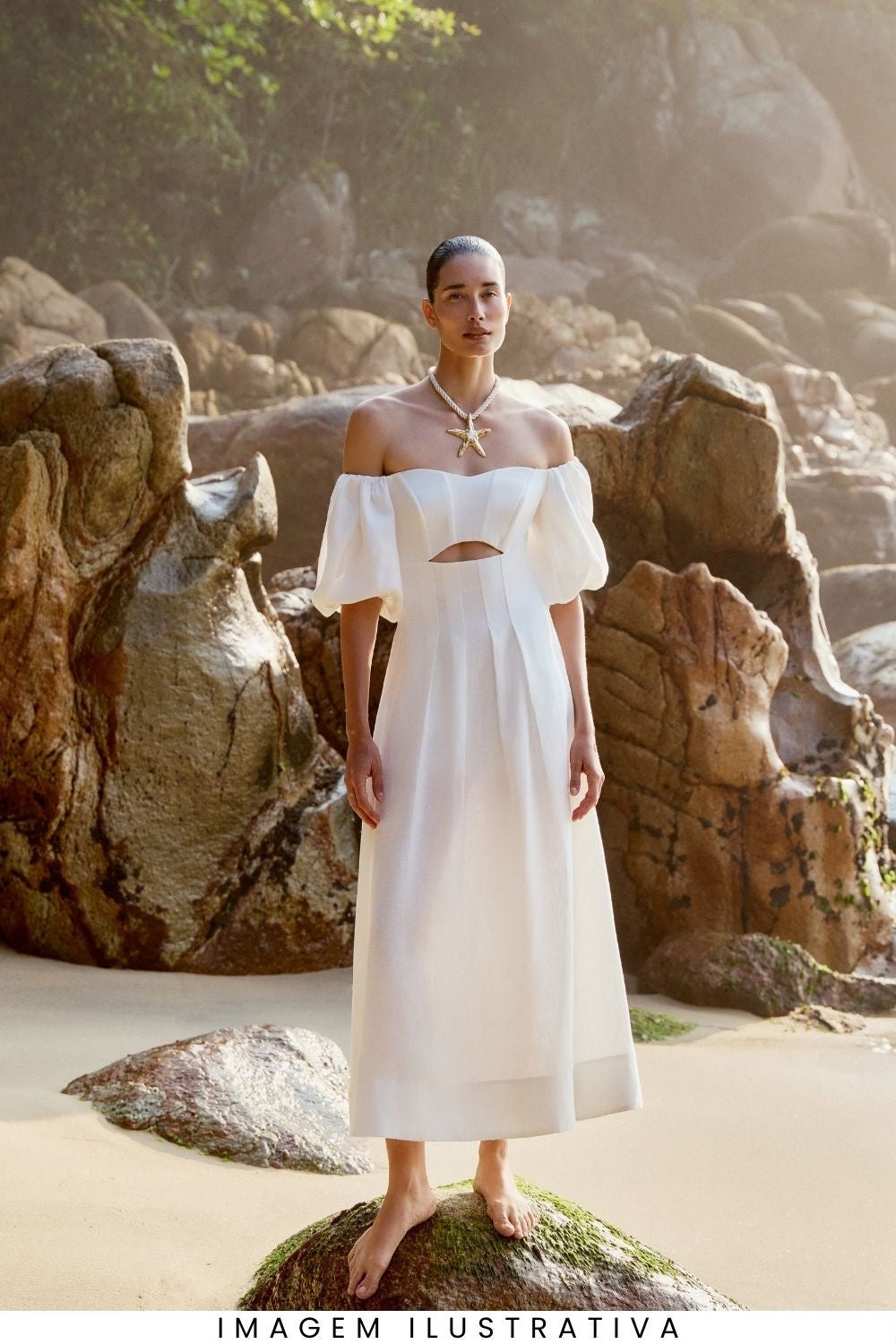 VESTIDO DAMA COLEÇÃO VERÃO 25
