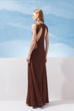 VESTIDO LONGO DETALHE DRAPE COLEÇÃO VERÃO 27