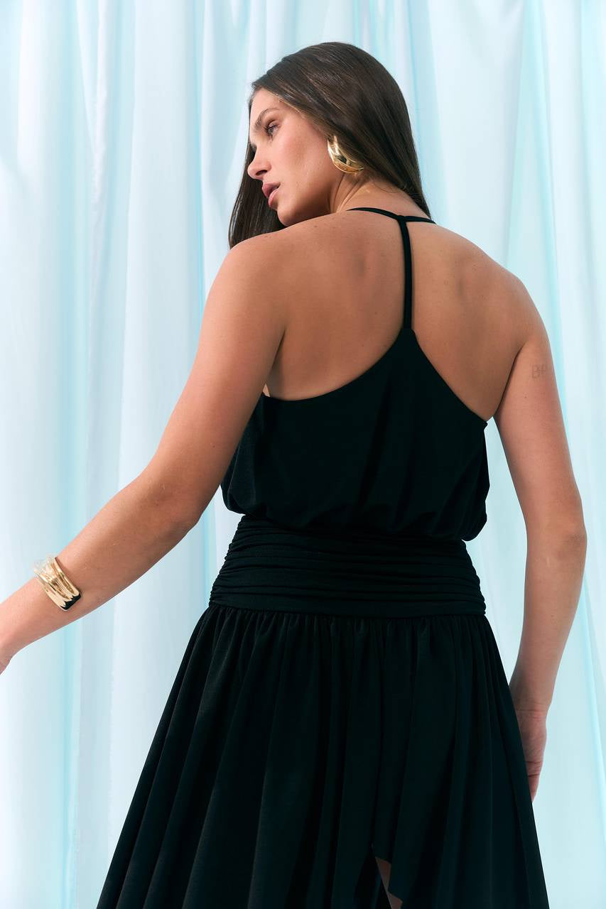 VESTIDO CURTO DEGAGE FLUID COLEÇÃO VERÃO 26