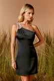 VESTIDO CURTO ALÇA BORDADO PEROLAS COLEÇÃO VERÃO 26